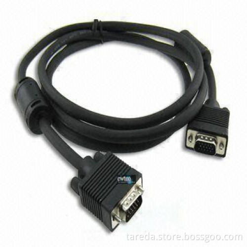 SVGA/VGA Cable, Used for CRT and LED Monitor, CE Certified